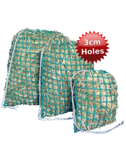 Small hole knotless hay net with 3cm holes, Large